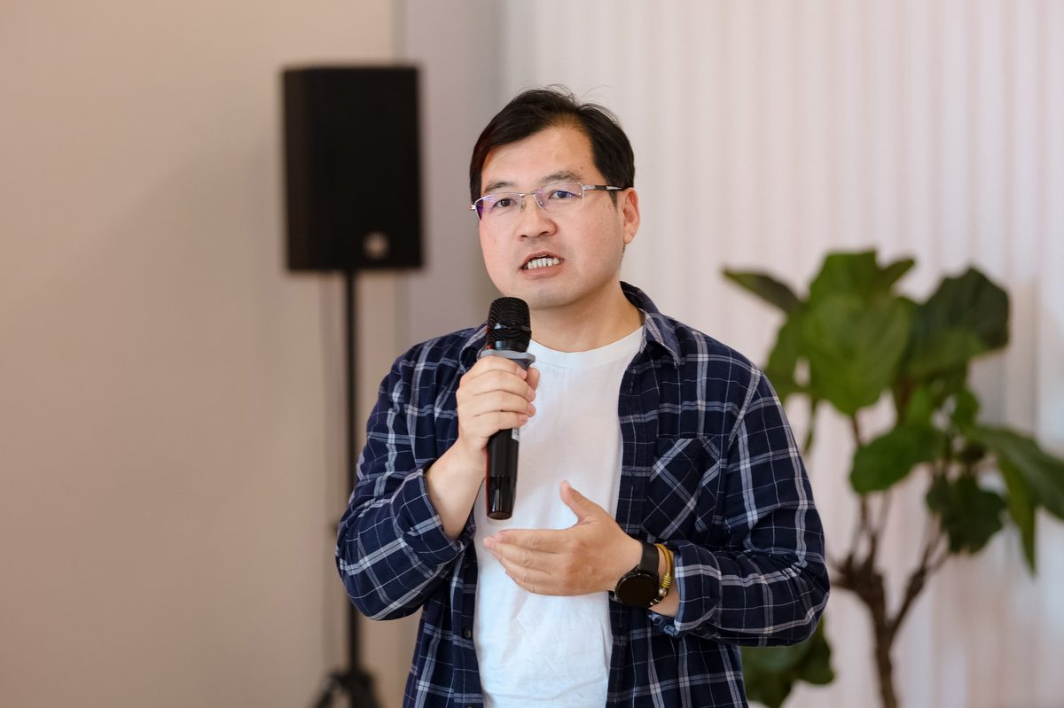 主讲人周迎利现场授课